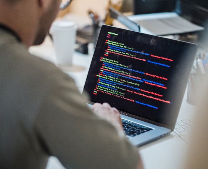 Laptop Screen with Code 1 Laptop Screen with Code 1